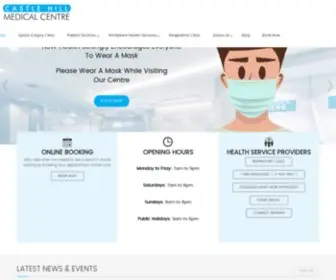 Castlehillmedicalcentre.com.au(Castle Hill Medical Centre) Screenshot