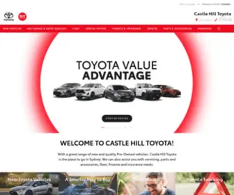 Castlehilltoyota.com.au(Castle Hill Toyota) Screenshot