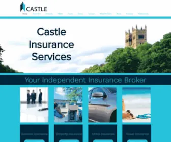 Castleinsuranceservices.co.uk(Castle Insurance Services.co.uk) Screenshot