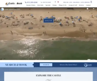 Castleinthesand.com(Castle in the Sand) Screenshot