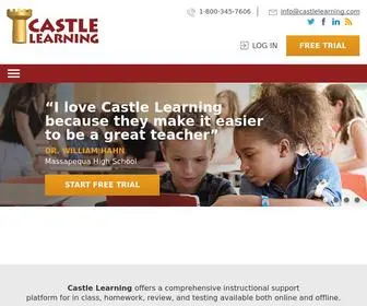 Castlelearning.com(Instructional Support Platform) Screenshot
