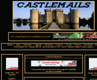 Castlemails.com(Get Paid to Surf) Screenshot