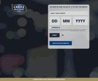 Castlemilkstout.co.za(Castle Milk Stout) Screenshot