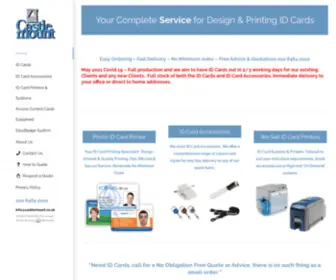 Castlemount.co.uk(ID Card Printer) Screenshot