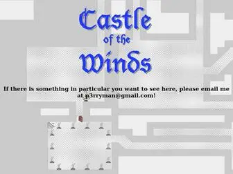 Castleofthewinds.com(Castle of the Winds) Screenshot