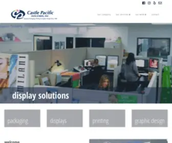 Castlepacific.net(Superior Packaging) Screenshot