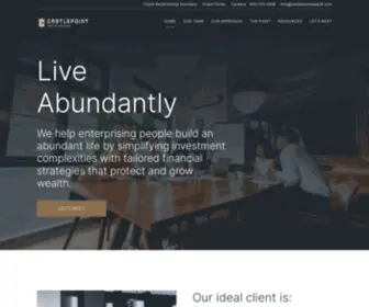 Castlepointwealth.com(Castlepoint Wealth Advisors) Screenshot