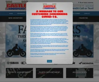 Castlepowersports.com Screenshot