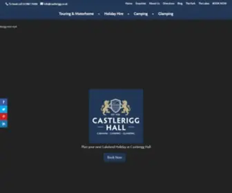Castlerigg.co.uk(Lake District Caravan & Camping Park Keswick) Screenshot