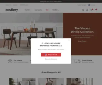 Castlery.com.au(Shop Modern Furniture Online) Screenshot