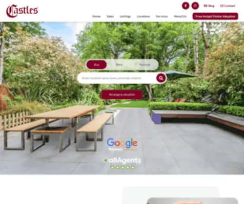 Castles-Estateagents.co.uk(Nimbus Hosting) Screenshot