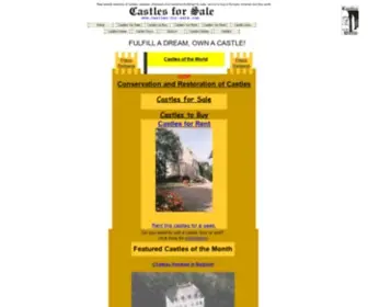 Castles-For-Sale.com(Castles For Sale) Screenshot