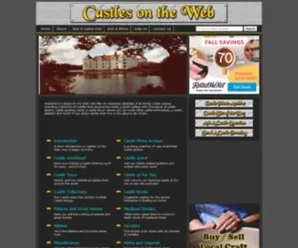 Castlesontheweb.com(Castles on the Web offers castle links) Screenshot