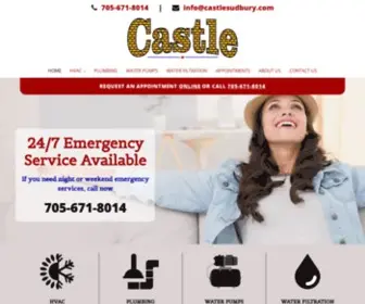 Castlesudbury.com(Castle Plumbing & Heating Ltd) Screenshot