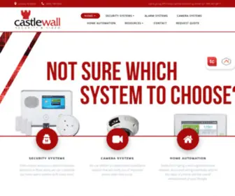 Castlewallsecurity.com(Castlewall Security & Video) Screenshot
