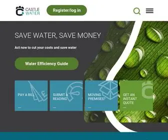 Castlewater.co.uk(Business Water Supplier) Screenshot