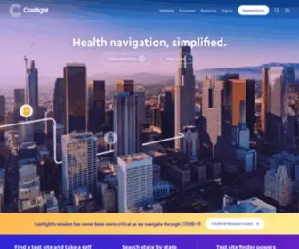 Castlighthealth.com(Health Navigation PlatformCastlight Health) Screenshot