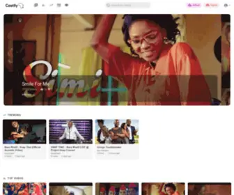 Castllyafrica.com(Africa's Leading Video Sharing Platform for Filmmakers and Musicians) Screenshot