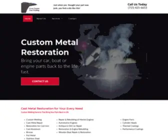 Castmetalwelding.com(Machine Shop) Screenshot