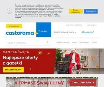 Castorama.pl(Sieć sklepów budowlanych Castorama oferuje artykuły z kategorii) Screenshot