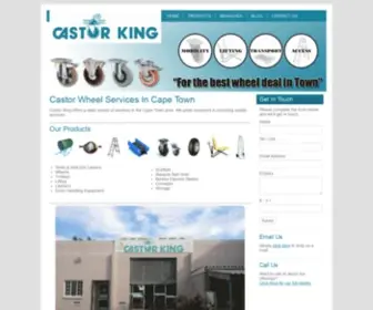 Castorking.co.za(Castor, Wheel and Ladder Supplier) Screenshot