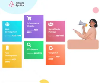 Castorndpollux.com(Castor & Pollux) Screenshot
