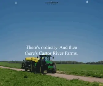 Castorriverfarms.com(We are a family owned and operated farm) Screenshot