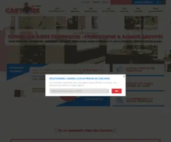 Castorsouest.eu(Castors) Screenshot