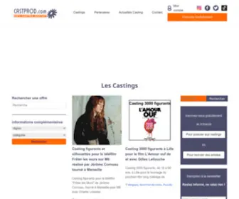 Castprod.com(Casting gratuit) Screenshot