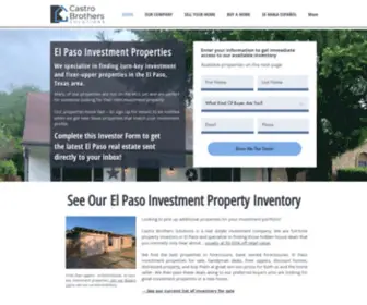 Castrobuyshouses.com(Castro Buys Houses) Screenshot