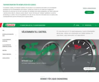 Castrol.se(CASTROL SVERIGE) Screenshot