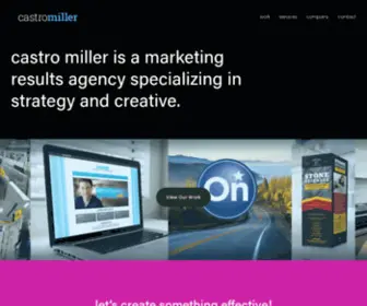 Castromiller.com(CastroMiller) Screenshot