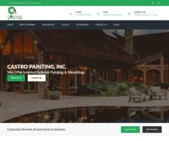 Castropainting.com(Painting company) Screenshot