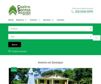 Castrosantosimoveis.com.br(Imobiliária) Screenshot