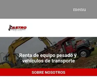 Castrotransportandequipment.com(Puerto Rico (PR)) Screenshot