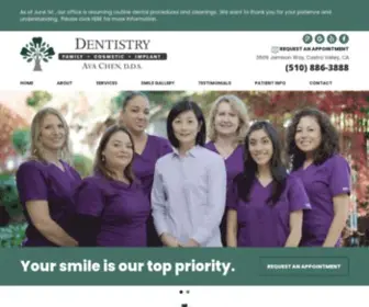 Castrovalleysmiles.com(Dentist Castro Valley CA) Screenshot