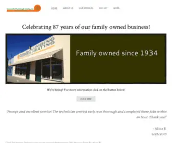 Castrovilleplumbing.com(CASTROVILLE PLUMBING & HEATING) Screenshot