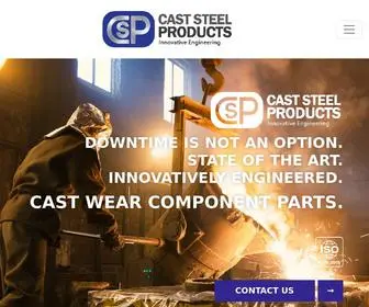 Caststeelproducts.com(Cast Steel Products LP) Screenshot