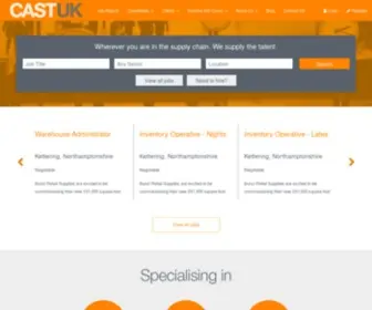 Castuk.com(Logistics, Supply Chain, Purchasing & Procurement Recruitment and Jobs) Screenshot