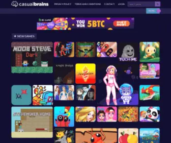 Casualbrains.com(Casual Brains) Screenshot