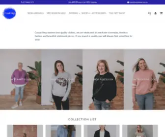 Casualstep.com.au(Clothes Online Shopping Store) Screenshot