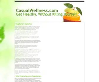 Casualwellness.com(Get Healthy) Screenshot