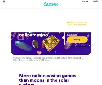 Casumo.com Screenshot