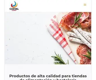 Casvalgourmet.com(Casval Gourmet) Screenshot