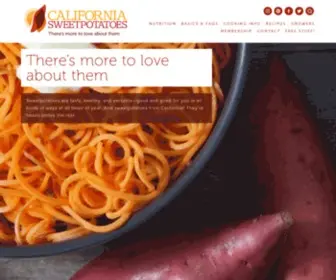 Casweetpotatoes.com(California Sweetpotatoes) Screenshot