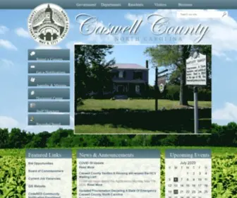 Caswellcountync.gov(Caswell County) Screenshot