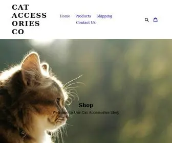 Cat-Accessories-CO.com(Cat Accessories Co) Screenshot