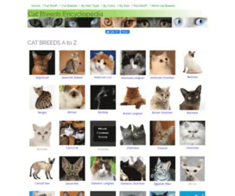 Cat-Breeds-Encyclopedia.com(Cat Breeds Encyclopedia Is Now a Part of Hepper) Screenshot
