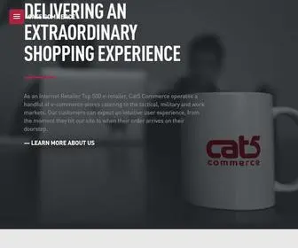 Cat5.com(Cat5 Commerce) Screenshot