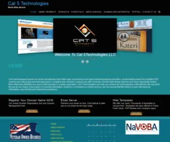 Cat5Techs.com(Cat 5 Technologies) Screenshot